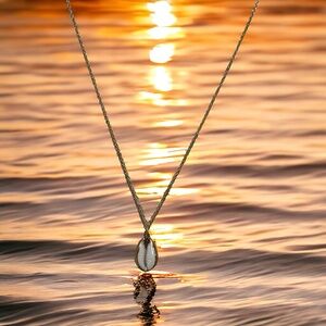 Sand & shore pooka shell necklace